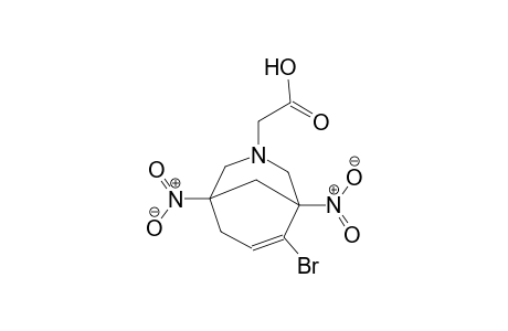 (6-Bromo-1,5-dinitro-3-azabicyclo[3.3.1]non-6-en-3-yl)acetic acid