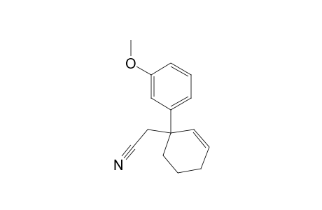 2-[1-(3-methoxyphenyl)-1-cyclohex-2-enyl]acetonitrile