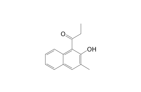 1-(2-hydroxy-3-methyl-1-naphthalenyl)-1-propanone