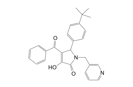 2H-pyrrol-2-one, 4-benzoyl-5-[4-(1,1-dimethylethyl)phenyl]-1,5-dihydro-3-hydroxy-1-(3-pyridinylmethyl)-