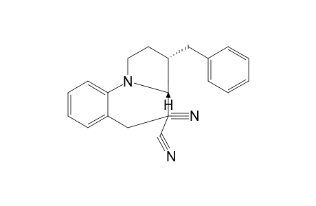 (3S*,4aR*)-3-Benzyl-2,3,4,4a,5,6-hexahydro-1H-benzo[c]quinolizine-5,5-dicarbonitrile