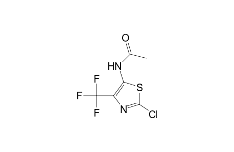 N-[2-chloranyl-4-(trifluoromethyl)-1,3-thiazol-5-yl]ethanamide