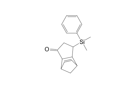 5-(dimethylphenylsilyl)tricyclo[5.2.1.0(2,6)]dec-8-en-3-one