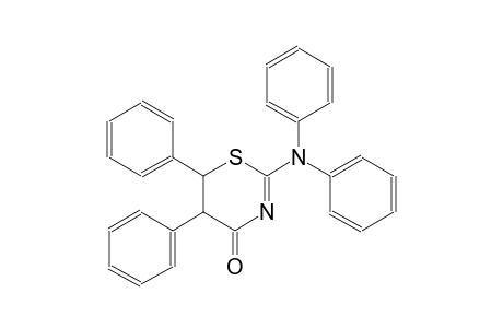 2-(diphenylamino)-5,6-diphenyl-5,6-dihydro-4H-1,3-thiazin-4-one