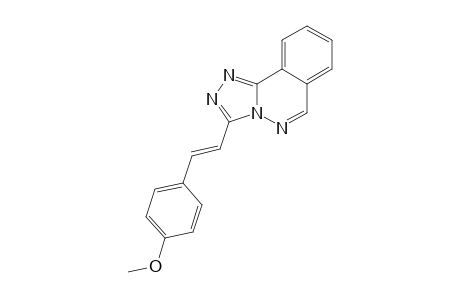 (E)-3-(4-METHOXYSTYRYL)-[1.2.4]-TRIAZOLO-[3.4-ALPHA]-PHTHALAZINE