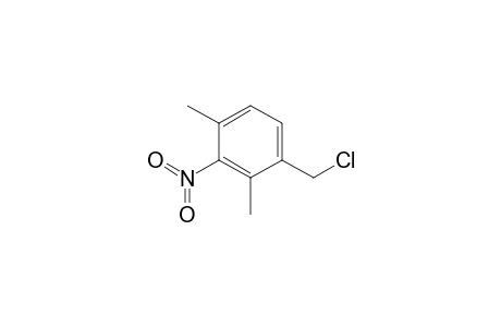 1-(chloromethyl)-2,4-dimethyl-3-nitro-benzene