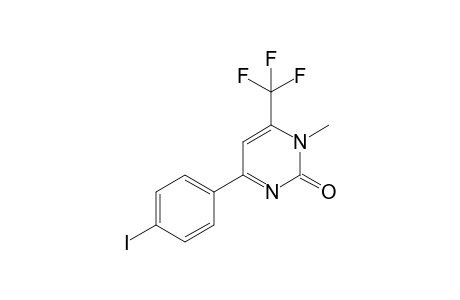 4-(4-Iodophenyl)-1-methyl-6-(trifluoromethyl)pyrimidin-2(1H)-one