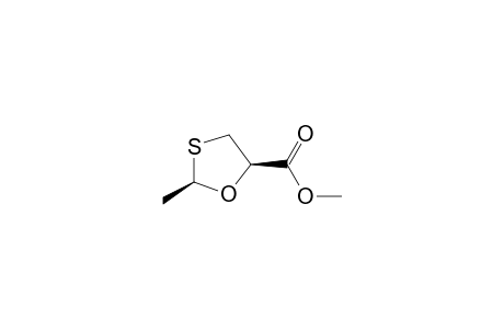 methyl (2R,5R)-2-methyl-1,3-oxathiolane-5-carboxylate