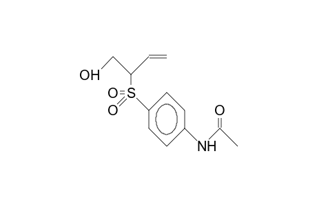 Acetamide, N-[4-[[1-(hydroxymethyl)-2-propenyl]sulfonyl]phenyl]-