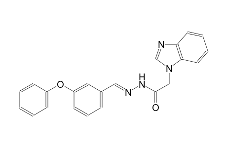 1H-benzimidazole-1-acetic acid, 2-[(E)-(3-phenoxyphenyl)methylidene]hydrazide