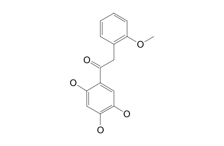 1-(2,4,5-TRIHYDROXYPHENYL)-2-(2-METHOXYPHENYL)-ETHANONE