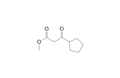 3-cyclopentyl-3-keto-propionic acid methyl ester