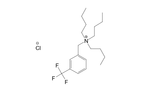 Benzenemethanaminium, N,N,N-tributyl-3-(trifluoromethyl)-, chloride, salt