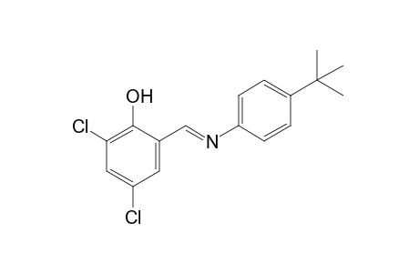 2-[N-(p-tert-butylphenyl)formimidoyl]-4,6-dichlorophenol