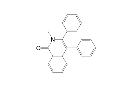 2-methyl-3,4-diphenyl-1-isoquinolinone