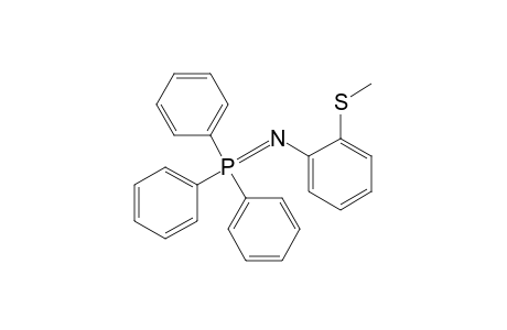 [2-(methylthio)phenyl]imino-triphenyl-phosphorane
