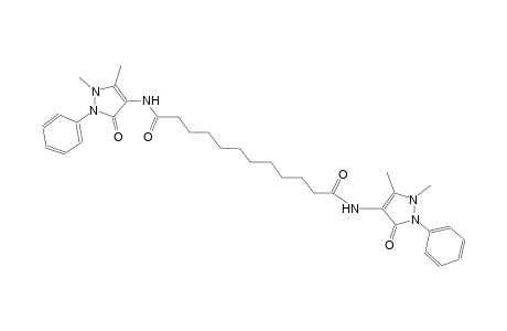 dodecanediamide, N~1~,N~12~-bis(2,3-dihydro-1,5-dimethyl-3-oxo-2-phenyl-1H-pyrazol-4-yl)-