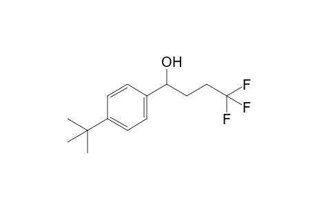 1-(4-(tert-butyl)phenyl)-4,4,4-trifluorobutan-1-ol