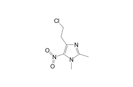 1,2-Dimethyl-3-(4'-chloroethyl)-5-nitroimidazole
