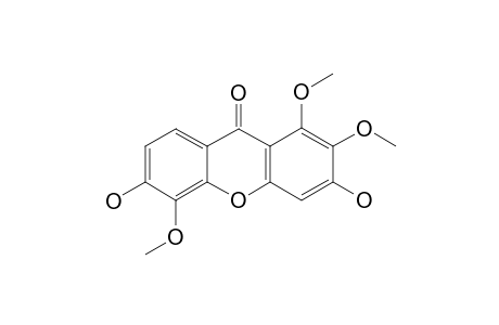 3,6-DIHYDROXY-1,2,5-TRIMETHOXYXANTHONE;CALOPHYMEMBRANOL_C