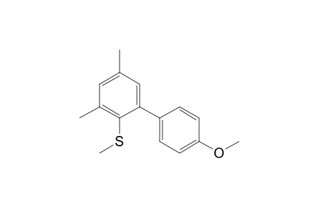3,5-Bis(methyl)-2-methylthio-1-(methoxyphenyl)phenyl
