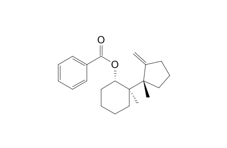 (1.alpha.)-2.alpha.-Methyl-2.beta.-(1.beta.-methyl-2-methylenecyclopenty)cyclohexyl benzoate