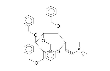1-DEOXY-1-C-(TRIMETHYLSILYLETHYNYL)-2,3,4,6-TETRA-O-BENZYL-BETA-D-GLUCOPYRANOSE