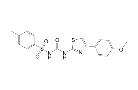 4-(4-methoxyphenyl)-2-[({[(4-methylphenyl)sulfonyl]amino}carbonyl)amino]-1,3-thiazole