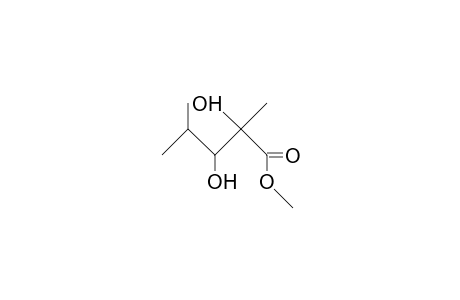 (2RS, 3RS)-2,4-Dimethyl-2,3-dihydroxy-pentanoic acid, methyl ester