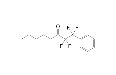1,1,2,2-tetrafluoro-1-phenyl-3-octanone
