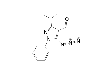 5-Azido-3-isopropyl-1-phenylpyrazole-4-carboxaldehyde