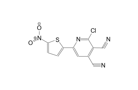 3,4-pyridinedicarbonitrile, 2-chloro-6-(5-nitro-2-thienyl)-