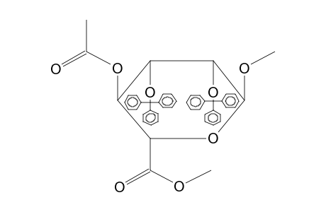 METHYL (METHYL-4-O-ACETYL-2,3-DI-O-TRITYL-ALPHA-D-MANNOPYRANOSIDE)URONATE