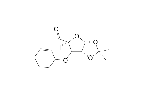 (2R,3R,5R)-2,3-Isopropylidenedioxy-4-cyclohexenyloxytetrafuran-5-al