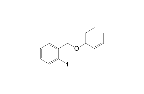 (Z)-1-Iodo-2-(1'-ethylbut-2'-enyloxymethyl)benzene