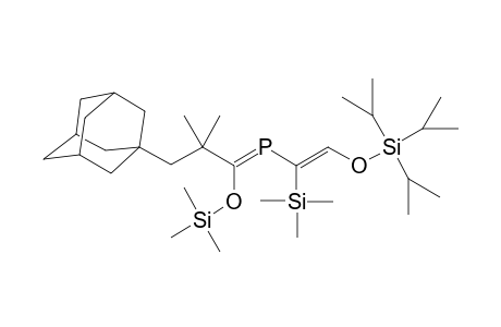 1-Adamantyl-2,2-dimethyl-6-(triisopropylsilyloxy)-5-(trimethylsilyl)-3-(trimethylsisilyloxy)-4-phosphahexa-3,5-diene