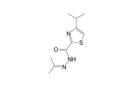 4-isopropyl-N-(propan-2-ylidene)thiazole-2-carbohydrazide