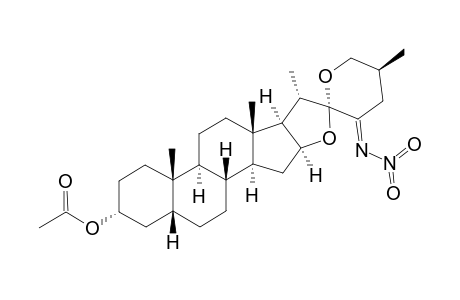 ANTI-23-NITROIMINE-3-EPISARSASAPOGENIN-ACETATE