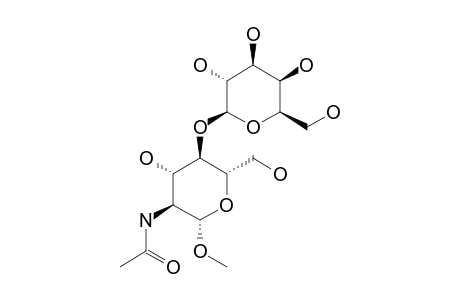METHYL 2-ACETAMIDO-2-DEOXY-4-O-(BETA-D-GALACTOPYRANOSYL)-BETA-D-GLUCOPYRANOSIDE