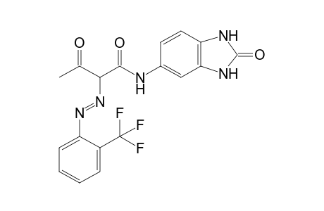 2-Trifluoromethylaniline -> 5-n-acetoacetylaminobenzimidazolone