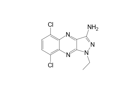 3-Amino-5,8-dichloro-1-ethylflavazole