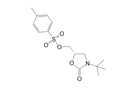 [(5S)-3-tert-butyl-2-oxidanylidene-1,3-oxazolidin-5-yl]methyl 4-methylbenzenesulfonate
