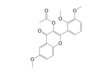 3-Acetyloxy-6,2',3'-trimethoxyflavone