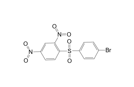 1-[(4-Bromophenyl)sulfonyl]-2,4-dinitrobenzene