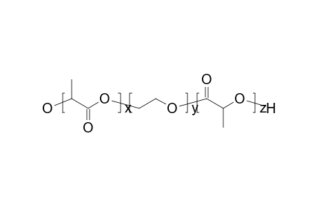 Polylactide-block-poly(ethylene glycol)-block-polylactide