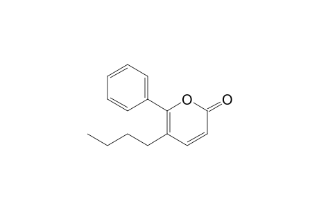 5-Butyl-6-phenyl-2(2H)-pyranone