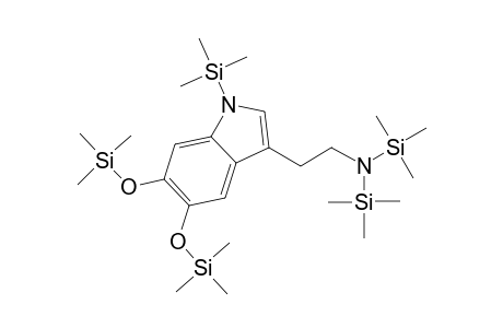 1H-Indole-3-ethanamine, N,N,1-tris(trimethylsilyl)-5,6-bis[(trimethylsilyl)oxy]-