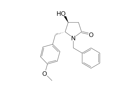 (2R,3S)-1-Benzyl-4-hydroxy-5-(4-methoxybenzyl)-2-pyrrolidinone