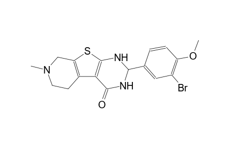 2-(3-bromo-4-methoxyphenyl)-7-methyl-2,3,5,6,7,8-hexahydropyrido[4',3':4,5]thieno[2,3-d]pyrimidin-4(1H)-one