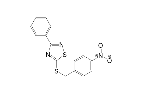5-(4-nitrobenzylthio)-3-phenyl-1,2,4-thiadiazole